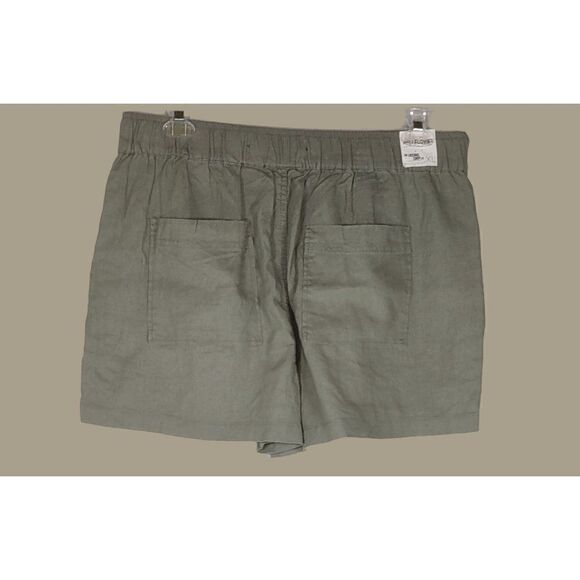 Wallflower Sage Linen Blend Shorty Short Size XL Juniors NWT - Picture 2 of 13
